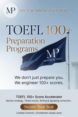 TOEFL Fast Track (4 Weeks): Raise Your Score Before Your Deadline