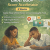 GMAT 600+ Score Accelerator (8 Weeks)