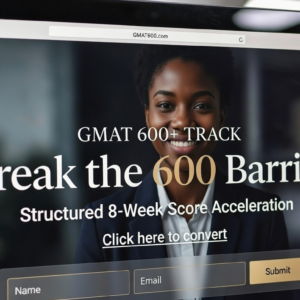 GMAT 600+ Preparation Programs