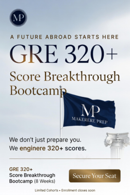 GRE 320+ Score Breakthrough Bootcamp